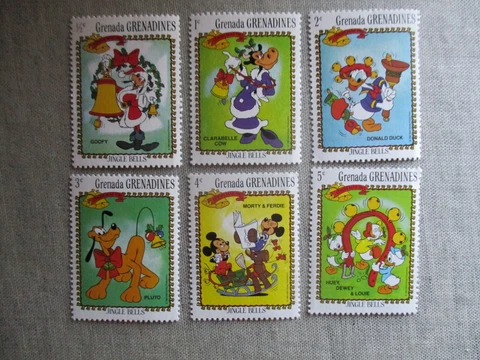 Grenada Grenadines, Scott#560-565, MNH Cover