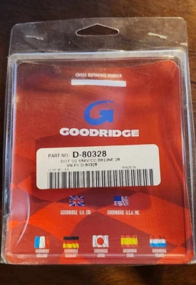 NUEVA línea de freno trenzada universal Goodridge 28" D 80328 #AM2 Foto 1 de 2