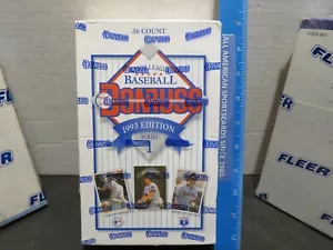 1993 DONRUSS BASEBALL SERIES 1 SEALED BOX (PIAZZA & CHIPPER RATED ROOKIES) MINT - Picture 1 of 5
