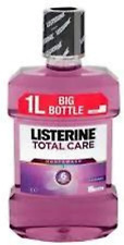 Listerine TOTAL CARE Clean Mint Mouthwash, Shea Butter, 1 Litre, 1000 Millilitre