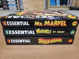 TPB LOT Marvel Essentials OMNIBUS OOP (3) Volumes - Picture 1 of 14