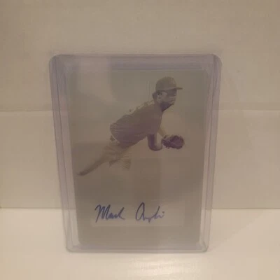 2018 Mack Anglin Leaf Perfect Game National Yellow Plate 1/1 Autograph #BA-MA2 - Image 1 of 2