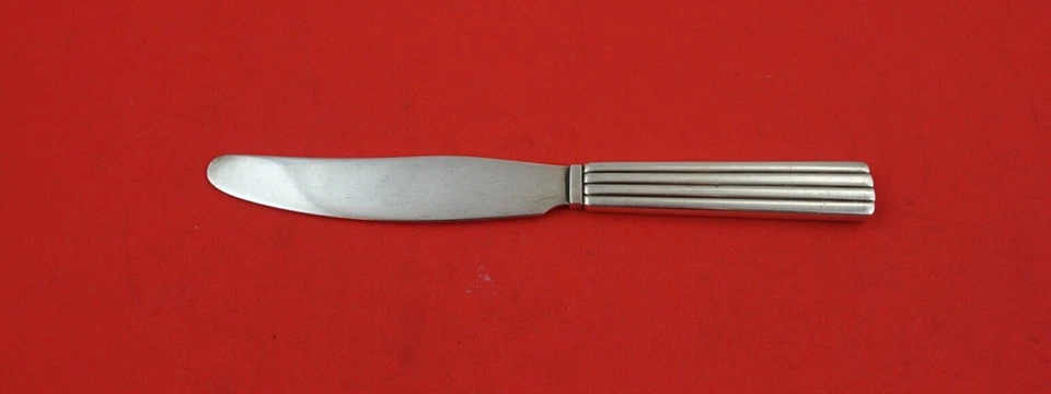 Cuchillo de té de plata esterlina Bernadotte de Georg Jensen HH AS 6 5/8" Foto 1 de 2
