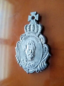 Ludwig II König von Bayern 150 Geburtstag Gloria Bavaria Anhänger Charivari 1995 - Bild 1 von 4