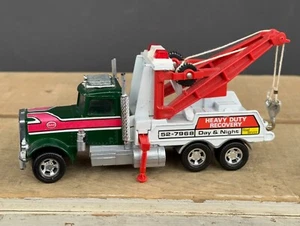 VINTAGE Matchbox Super Kings Peterbilt Tow Truck Lesney Heavy Duty Recovery NICE - Picture 1 of 15