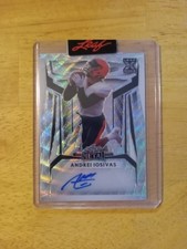 ANDREI IOSIVAS 1/1 AUTO SILVER AUTOGRAPHED LEAF METAL FOOTBALL 2023