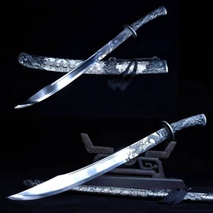 Espada china de Kung Fu dragón Dao Wushu hoja de acero al carbono espada afilada - Imagen 1 de 15