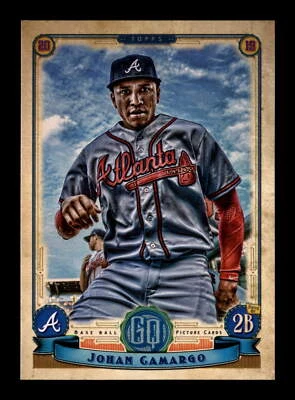 2019 Topps Gypsy Queen #38 Johan Camargo Atlanta Braves - Image 1 of 2