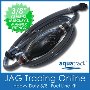 3/8" OUTBOARD FUEL LINE - YAMAHA & MERCURY/MARINER - 10mm ID Boat/Marine Hose - Picture 1 of 4