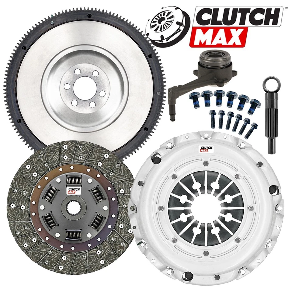CM STAGE 2 CLUTCH FLYWHEEL KIT + CSC SLAVE fits VW BEETLE GOLF JETTA PASSAT TDI - Image 1 of 4