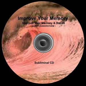 Improve Your Memory ~ Sharpen Your Memory and Recall ~ Subliminal CD - Picture 1 of 1