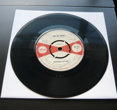 Desmond Dekkar & Patsy 7" "Get up Edina"/"Be Mine" Island 1965 WI 181_ Very Good - Image 1 of 4