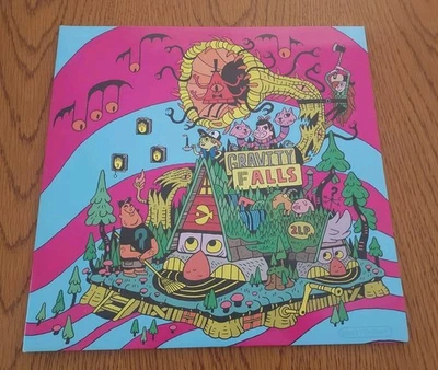Gravity Falls Soundtrack - Red 2xLP Vinyl iam8bit Limited Edition  - Image 1 of 4