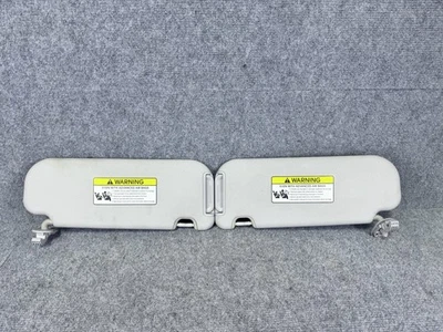 2013-2017 Hyundai Elantra GT Sun Visor Set Pair LH RH Driver Passenger Gray OEM - Image 1 of 4