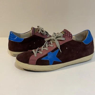 Женские Золотой гусь GGDB суперзвезда замши кожи низкий верхний кроссовок размер 40 США 10 - Изображение 1 из 4