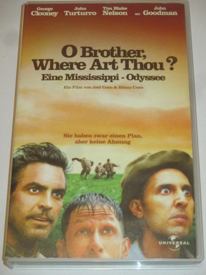 Universal - O Brother, Where art Thou - VHS/Komödie/George Clooney/John Turturro - Bild 1 von 1