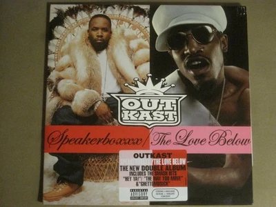 OUTKAST SPEAKERBOXX / THE LOVE BELOW 4LP ORIG 2003 ARISTA HIP HOP ANDRE 3000 NM- - Image 1 of 4