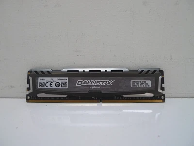 Ballistix by Mircon Sport 8GB Gray RAM Stick | 2400MHz - Image 1 of 2