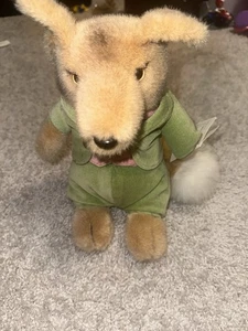 Vtg. Eden Toys Foxy Whiskered Gentleman Beatrix Potter Plush Animal W/Tag Fox - Picture 1 of 5