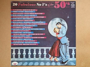 Various - 20 Fabulous No 1's Of The 50's vinyl Record LP - Picture 1 of 6