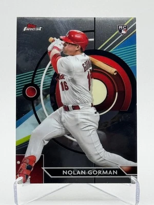 2023 Topps Finest #92 NOLAN GORMAN (RC) - Image 1 of 2