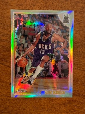 1998-99 Topps Chrome 折射器 #65 Glenn Robinson Milwaukee Bucks Big Dog — 第 1/2 张图片