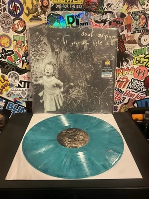 SOUL ASYLUM Let Your Dim Light Shine VG++ SEAFOAM GREEN VINYL W/HYPE STICKER/300 - Image 1 of 2