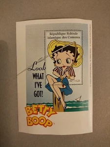 Comoros 1998 Betty Boop Cartoon Stamp Sheet MNH , Federal Islamic Republic - Picture 1 of 2