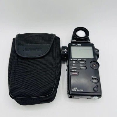 [JUNK] SEKONIC L-508 Zoom Master Digital Light Exposure Meter - Image 1 of 4