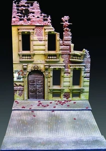 THE COLLECTORS SHOWCASE WW2 GERMAN WINTER CS00711 RUINED BUILDING WINTER - Picture 1 of 1