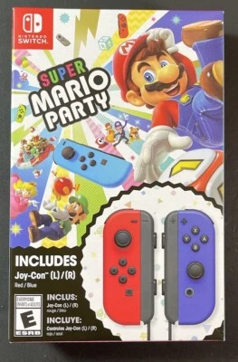 Super Mario Party Box Bundle W/ Red Blue Joy-Con NEW - Image 1 of 4