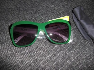 Gafas de sol Scin Tessellate (marco verde/pistola/blanco mate) gris degradado - Imagen 1 de 3
