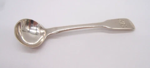 EARLY GEORGIAN STERLING SILVER MUSTARD SPOON LONDON Cover