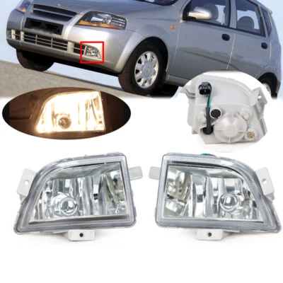 Left & Right For Chevrolet Kalos Aveo 2004 2005 2006 2007 Pair Front fog lights - Image 1 of 4