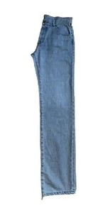 Alexander McQueen Jeans Mens 32 Light Blue Denim 2000s Y2K Straight Leg Pants - Picture 1 of 11