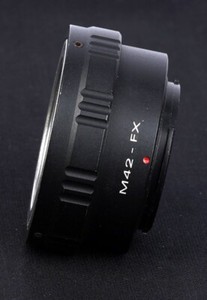 Pixco M-42 to Fujifilm FX Mount Adapter - Near Mint!