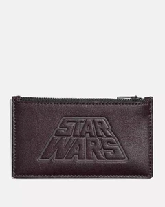 Rare COACH X STAR WARS  Zip Card Case OXBLOOD NWT 89057 - Picture 1 of 3