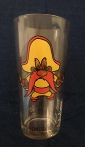 1973 PEPSI Collector Series YOSEMITE SAM Glass Warner Bros LOONEY TUNES MintCond - Picture 1 of 15