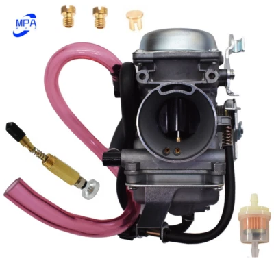 Carburetor w/Choke Cable Eliminator For Kawasaki KLR250 1985-2005 15001-1121 New - Image 1 of 4