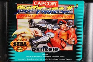 Sega Genesis Street Fighter II Special Champion Edition vintage game loose 1993 - Picture 1 of 20