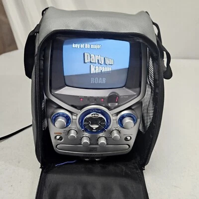 Karaoke Monitor System Memorex MKS8501 CD Graphics 5.5" CD System Inputs W/Mic - Image 1 of 4