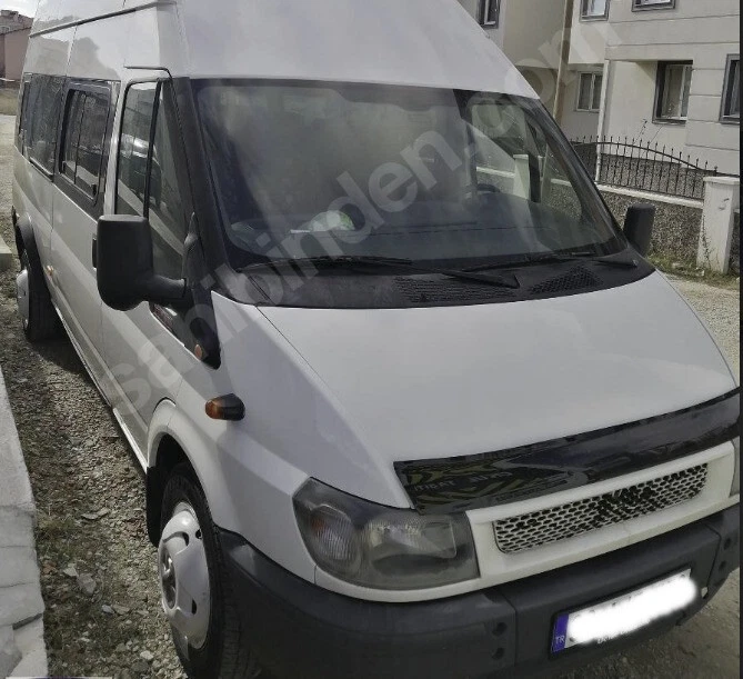 PROTECTOR PIEDRA VIENTO CAPÓ NEGRO BRILLANTE FORD TRANSIT MK6 2000-2006 - Imagen 1 de 1