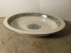 Lenox USA China Herbstmuster Goldstempel ovale Servierschale SUPER GEPFLEGT - Bild 1 von 3