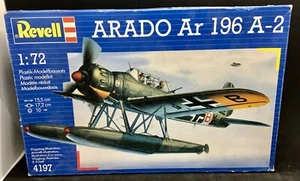 1991 Germany Revell 1:72 Scale Arado Ar 196 A-2 Model Airplane Kit # 4197 - Picture 1 of 8