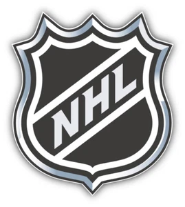 Calcomanía adhesiva oficial de parachoques de auto con logotipo de hockey de la NHL - 9"", 12"" o 14"" - Imagen 1 de 1
