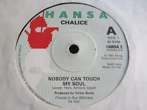 CHALICE - Nobody Can Touch My Soul/Back Way - 7" Single - 1981 - Reggae - Bild 1 von 3