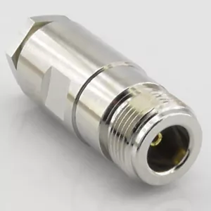 N-Type In-line Socket for RG58 RG223 RG142 LMR195 RG400 Female Cable Clamp - Picture 1 of 5