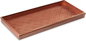 205VB Double Circles Copper Boot Tray - Picture 1 of 8