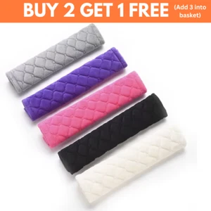 Car Seat Belt Pads Safety Cushion Shoulder Strap Covers Harness For Adults Kids - Picture 1 of 16