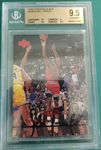 Michael Jordan 1998-99 Upper Deck MJ Timeline 1st Half #9 BGS 9.5 GEM MINT - Picture 1 of 3